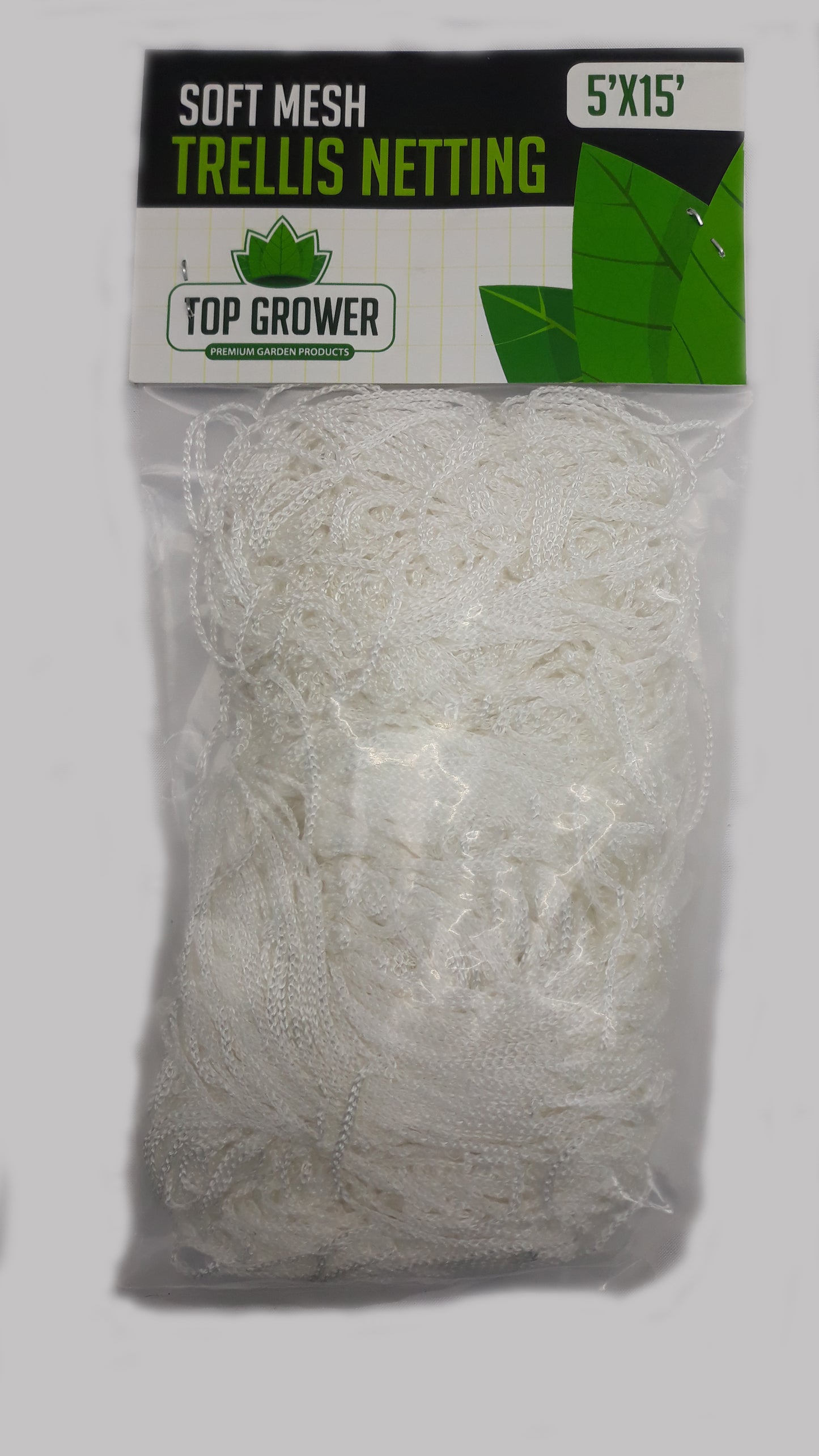Top Grower Mesh Trellis Netting 5 ft by 15 ft