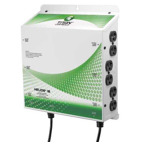 Titan Controls Helios 18 - 12 Light 240 Volt Controller w/ Dual Trigger Cords - taphydro