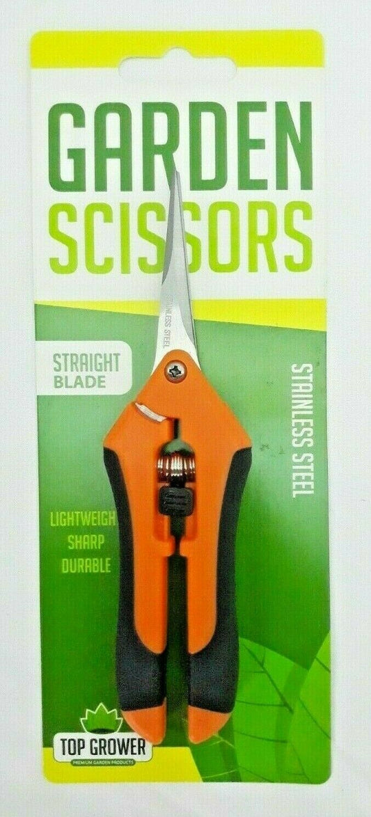 Top Grower Stainless Steel Precision Garden Scissors