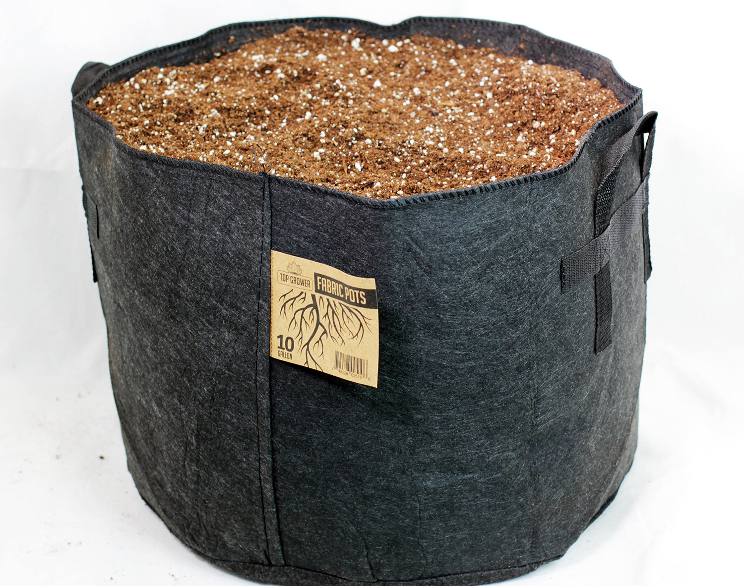 TopoGrow 5 7 10 15 20 30 45 65 100 200 Gallon Grow Bags Fabric Pots Plant  Grow