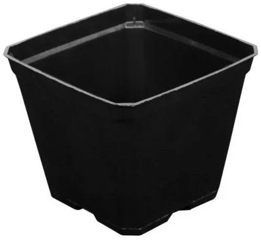 Gro Pro Premium Black Plastic Pot 3.5" x 3.5" x 3"