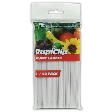 Rapiclip Plastic Plant Labels - 50pk - 6in