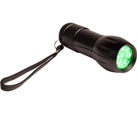 Top Grower Green LED Handheld Flashlight