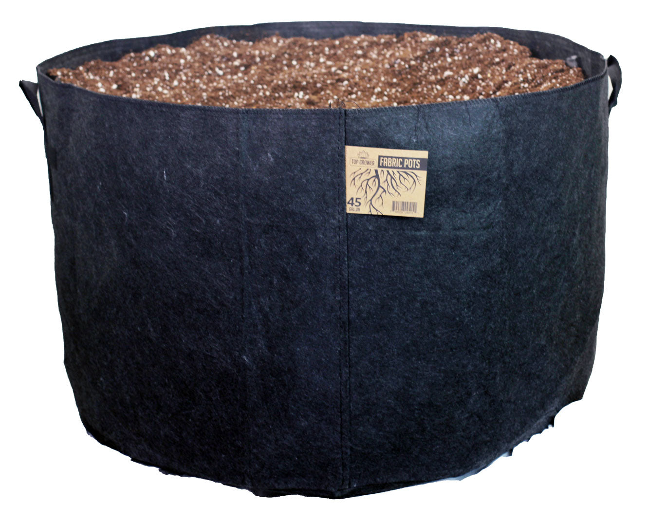 Top Grower Fabric Pot (1 Gallon to 300 Gallons) 45 Gallons